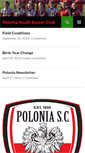 Mobile Screenshot of poloniasoccer.org
